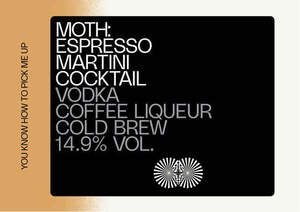 Image for mark UK00004460581 MOTH: ESPRESSO MARTINI COCKTAIL
