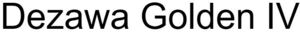 Image for mark 1888586 Dezawa Golden IV