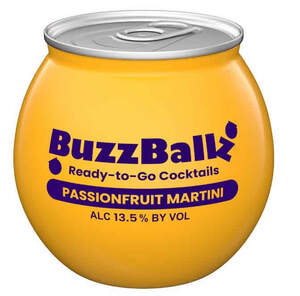 Image for mark UK00004301454_1of1_case_1of6 BUZZBALLZ Ready-to-go Cocktails Passionfruit martini