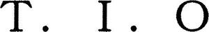 Image for mark 0821391_TIF T. I. O