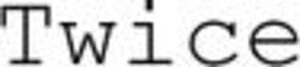 Image for mark 1893023 Twice