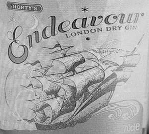 Image for mark UK00004321723 SHORTY'S ENDEAVOUR LONDON DRY GIN