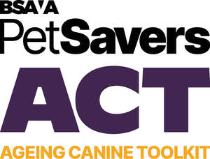 Image for mark UK00004358135 BSAVA PETSAVERS ACT AGEING CANINE TOOLKIT