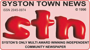 Image for mark UK00004358159 SYSTON TOWN NEWS ISSN 2045-0974 c1996
Stn
SYSTON&rsquo;S ONLY MULTI AWARD WINNING INDEPENDENT COMMUNITY NEWSPAPER
