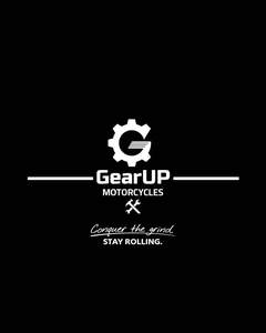 Image for mark UK00004359264 GEARUP MOTORCYCLES CONQUER THE GRIND. STAY ROLLING.
