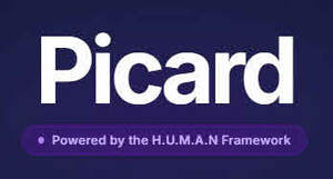 Image for mark UK00004359443 PICARD POWERED BY THE H.U.M.A.N FRAMEWORK
