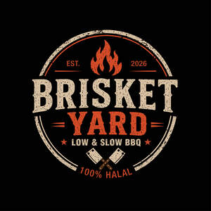 Image for mark UK00004397671 EST. 2026 BRISKET YARD LOW & SLOW BBQ 100% HALAL