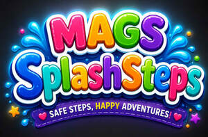 Image for mark UK00004400631 MAGS SPLASHSTEPS SAFE STEPS, HAPPY ADVENTURES!