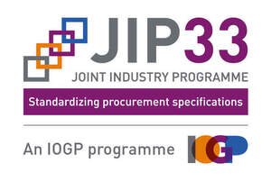 Image for mark UK00004401516 JIP33 JOINT INDUSTRY PROGRAMME STANDARDIZING PROCUREMENT SPECIFICATIONS AN IOGP PROGRAMME