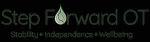 Image for mark UK00004430148_1of2 STEP FORWARD OT STABILITY &middot; INDEPENDENCE . WELLBEING