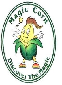Image for mark Magic corn Mascot colour  (1)_page1_image1 MAGIC CORN DISCOVER THE MAGIC