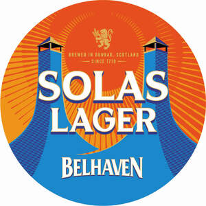 Image for mark UK00004439595_1of2 BREWED IN DUNBAR, SCOTLAND SINCE 1719 SOLAS LAGER BELHAVEN
