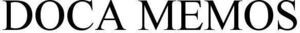 Image for mark 1938968 DOCA MEMOS