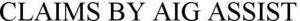 Image for mark 1888524 CLAIMS BY AIG ASSIST