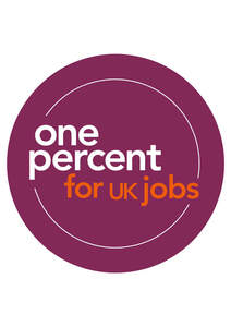 Image for mark UK00004309857 ONE PERCENT FOR UK JOBS