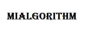 Image for mark UK00004311933 MIALGORITHM