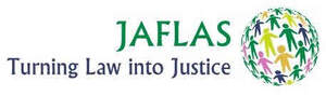 Image for mark UK00004312347 JAFLAS TURNING LAW INTO JUSTICE