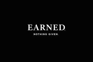 Image for mark UK00004315840 EARNED. NOTHING GIVEN.
