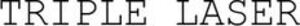 Image for mark 1894269 TRIPLE LASER