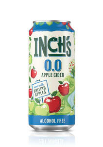 Image for mark UK00004312539 INCH'S 0.0 APPLE CIDER MADE WITH BRITISH APPLES ALCOHOL FREE