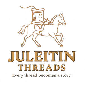 Image for mark UK00004325665_1of2 JULEITIN THREADS EVERY THREAD BECOMES A STORY