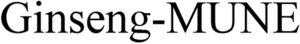 Image for mark 1898186 Ginseng-MUNE