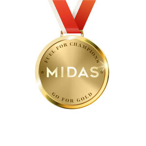 Image for mark UK00004318225 MIDAS 
FUEL FOR CHAMPIONS
GO FOR GOLD