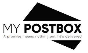 Image for mark UK00004329070_1of5 MY POSTBOX A PROMISE MEANS NOTHING UNTIL IT'S DELIVERED
