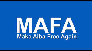 Image for mark UK00004333204 MAFA MAKE ALBA FREE AGAIN