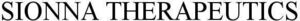 Image for mark 1889680 SIONNA THERAPEUTICS