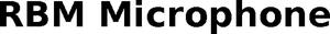 Image for mark 1900825_TIF RBM Microphone