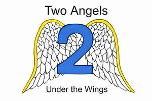 Image for mark UK00004333001 TWO ANGELS UNDER THE WINGS