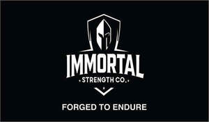 Image for mark UK00004335275 IMMORTAL STRENGTH CO. FORGED TO ENDURE