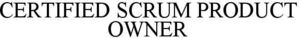 Image for mark 1872159 CERTIFIED SCRUM PRODUCT OWNER