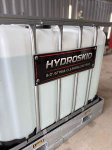 Image for mark UK00004414786 HYDROSKID INDUSTRIAL CLEANING SYSTEMS LIFT HERE