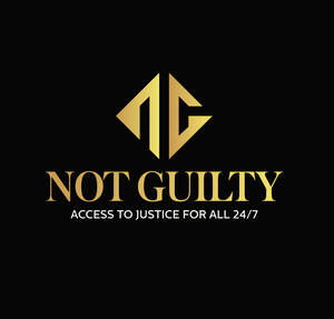 Image for mark UK00004260211 NOT GUILTY ACCESS TO JUSTICE FOR ALL 24/7