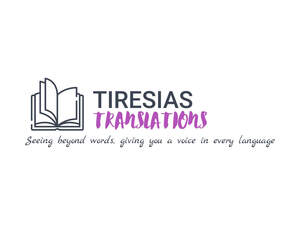 Image for mark UK00004261089 TIRESIAS TRANSLATIONS SEEING BEYOND WORDS, GIVING YOU A VOICE IN EVERY LANGUAGE