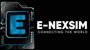 Image for mark UK00004261713 E E-NEXSIM CONNECTING THE WORLD