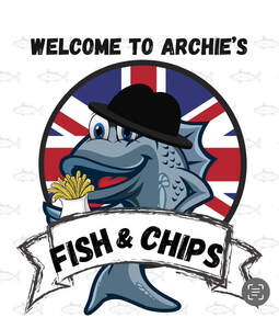 Image for mark UK00004265419 WELCOME TO ARCHIE'S FISH & CHIPS