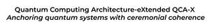 Image for mark UK00004301303 QUANTUM COMPUTING ARCHITECTURE-EXTENDED QCA-X ANCHORING QUANTUM SYSTEMS WITH CEREMONIAL COHERENCE