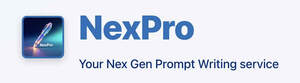 Image for mark UK00004291554 NEXPRO NEXPRO YOUR NEX GEN PROMPT WRITING SERVICE