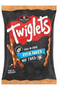 Image for mark UK00004319925 JACOB'S TWIGLETS HIGH IN FIBRE OVEN BAKED NOT FRIED WHOLEGRAIN