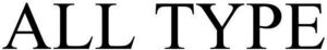 Image for mark 1922806 ALL TYPE