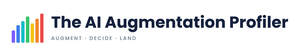 Image for mark UK00004411967 THE AI AUGMENTATION PROFILER AUGMENT . DECIDE . LAND
