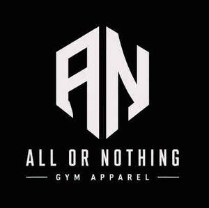 Image for mark UK00004412066 ALL OR NOTHING GYM APPAREL