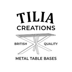 Image for mark UK00004390780 TILIA CREATIONS BRITISH QUALITY METAL TABLE BASES