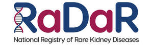 Image for mark UK00004415018 RADAR NATIONAL REGISTRY OF RARE KIDNEY DISEASES