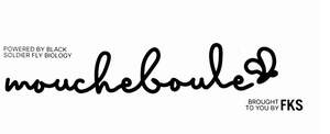 Image for mark UK00004425675 POWERED BY BLACK SOLDIER FLY BIOLOGY MOUCHEBOULES BROUGHT TO YOU BY FKS