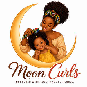 Image for mark UK00004432800 MOON CURLS NURTURED WITH LOVE. MADE FOR CURLS.