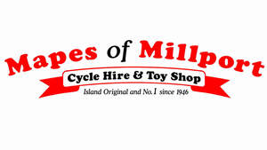 Image for mark UK00004434538 MAPES OF MILLPORT CYCLE HIRE & TOY SHOP ISLAND ORIGINAL AND NO. I SINCE 1946